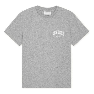 Les Deux - Camiseta de Algodón Orgánico Hoop | Gris
