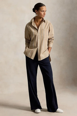 Camisa de algodón Polo Ralph Lauren para mujer
