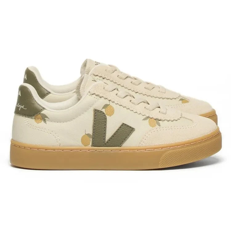 Veja - Small Volley Lemons Sneakers - Veja x Konges Slojd | Krem
