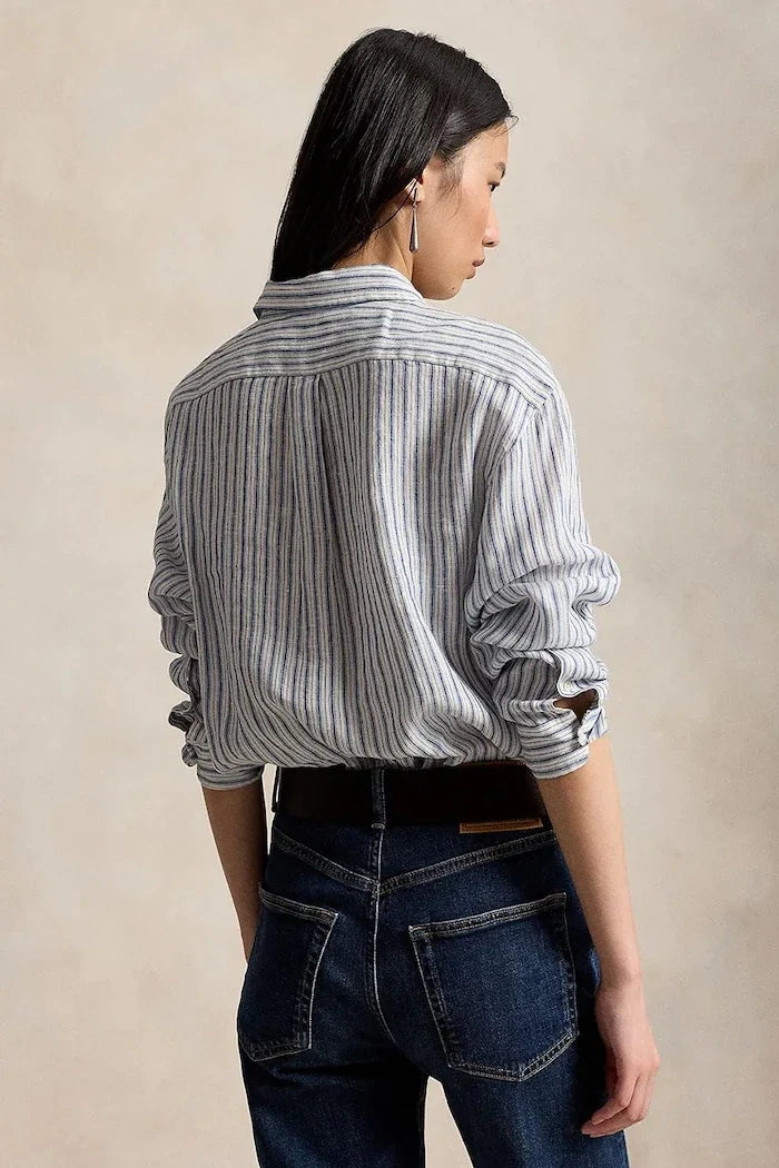 Camisa de lino Polo Ralph Lauren para mujer