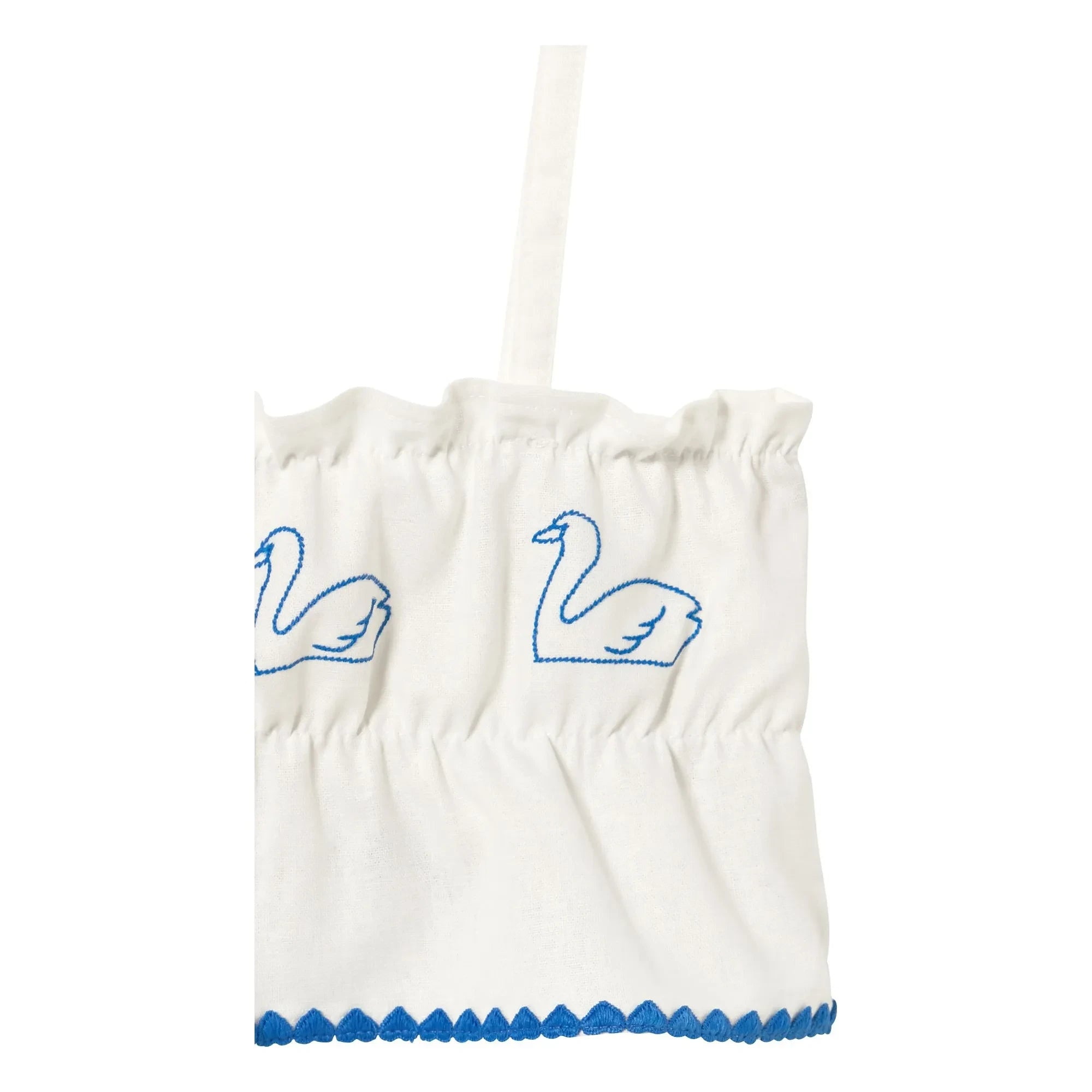 Tinycottons - Top Cisnes Lino | Blanco