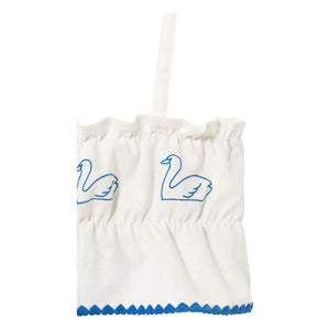 Tinycottons - Top Cisnes Lino | Blanco