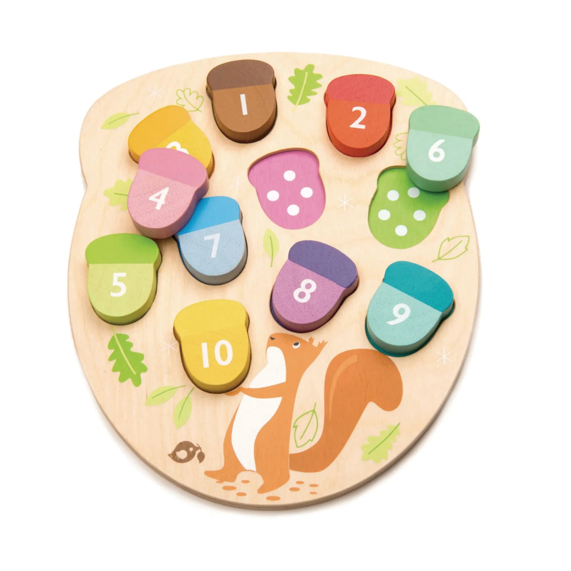 Tender Leaf Toys - Rompecabezas de números