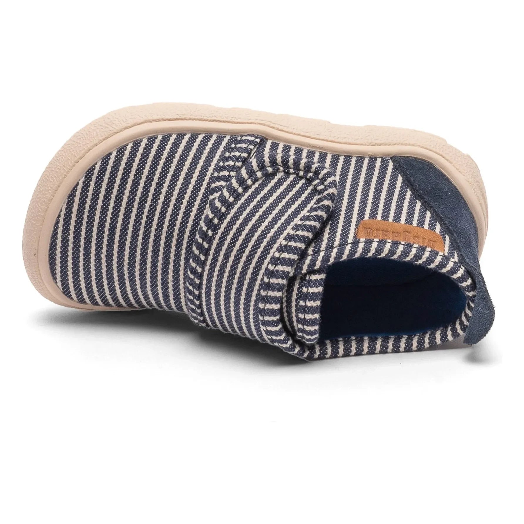 bisgaard - Zapatillas antiarañazos a rayas | Azul marino