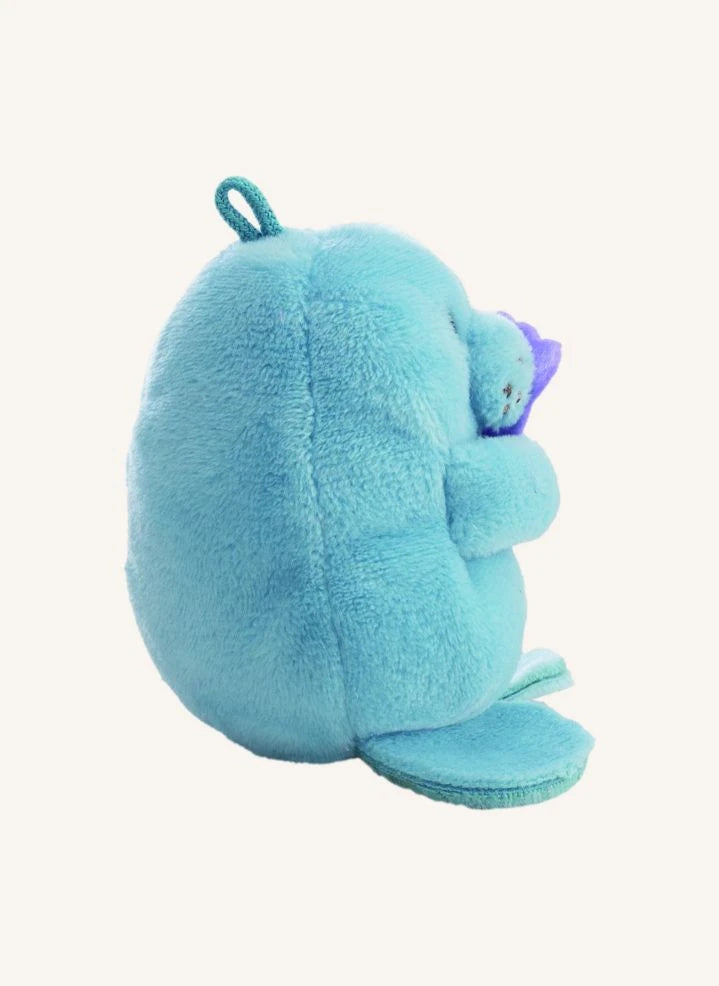 Nici - Peluche de la vaca marina Wilbur vestido de soda | Azul