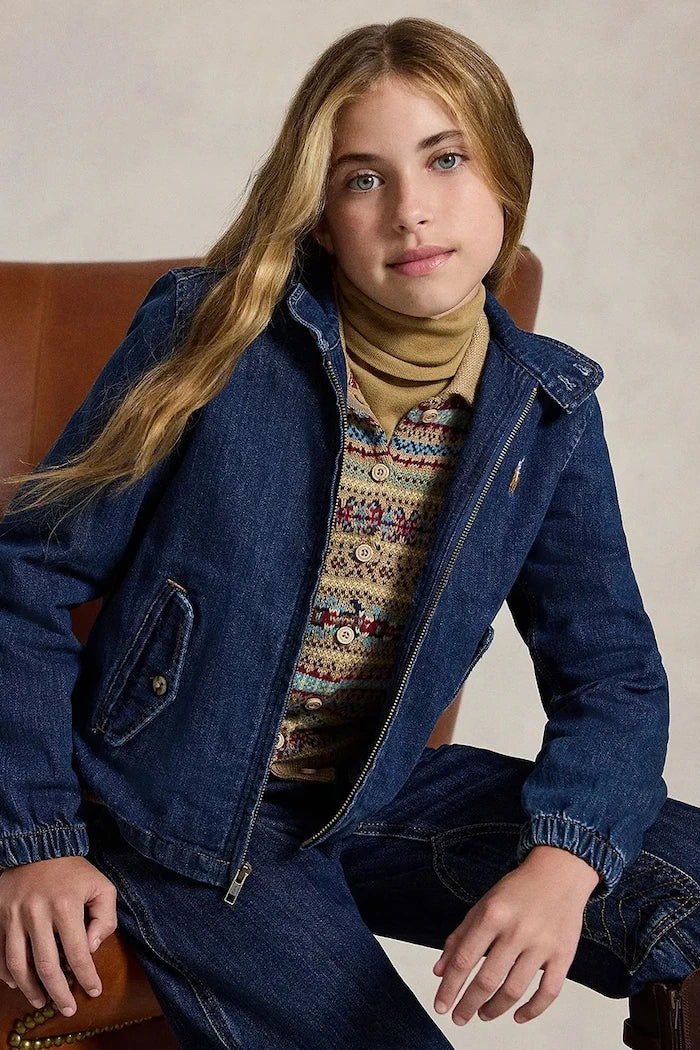 Chaqueta vaquera de algodón Polo Ralph Lauren para niños