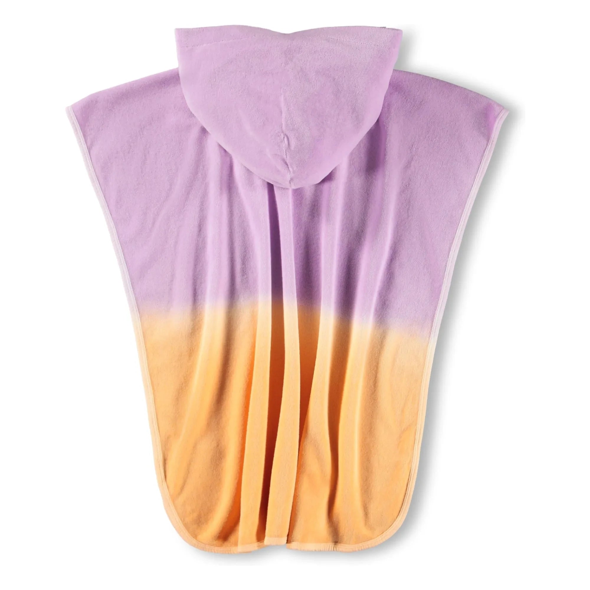 Poncho de playa bicolor Molo | Morado