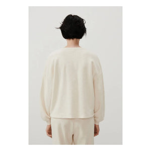 American Vintage - Sudadera Bobypark de algodón orgánico | Crudo