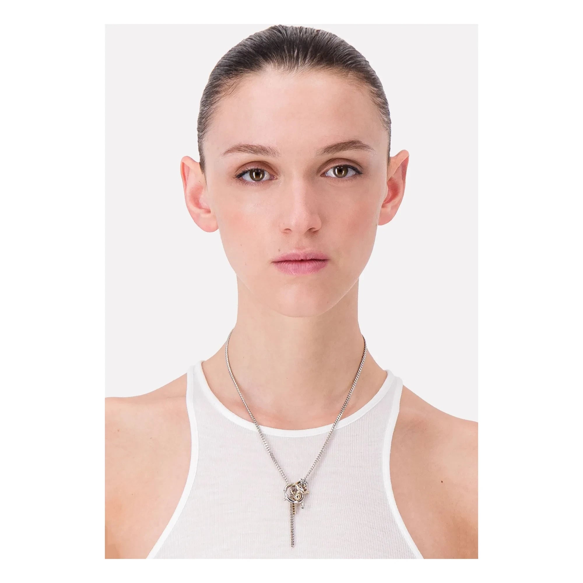 Justine Clenquet - Collar Kris | Oro/Plata