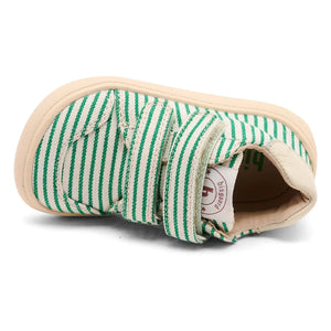 bisgaard - Zapatillas deportivas con detalle de rayas y arañazos | Verde