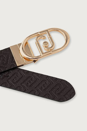 Cinturón reversible de piel sintética para mujer Liu Jo