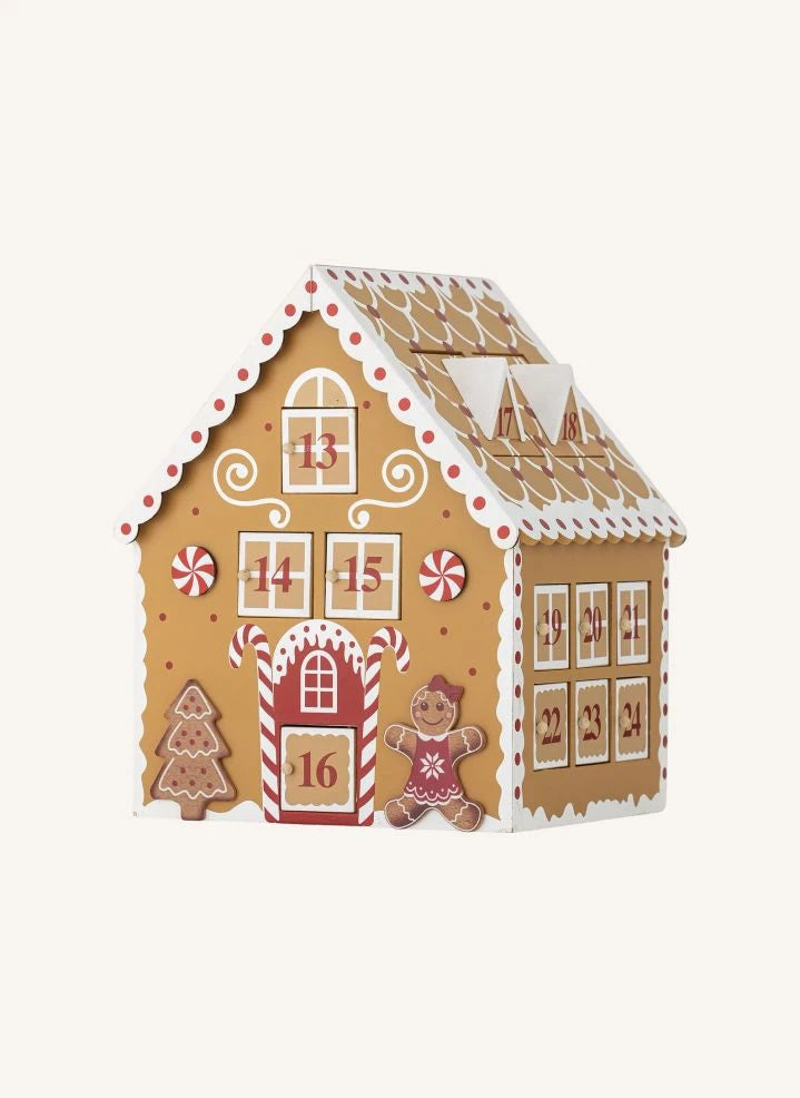 Bloomingville Mini - Calendario de Adviento de Ginnie | Marrón