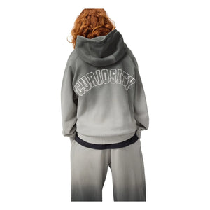 Molo - Mic Curiosity Kapüşonlu Sweatshirt Organik Pamuk | Gri