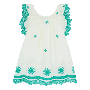 Bonton - Vestido Bordado Anna | Crudo