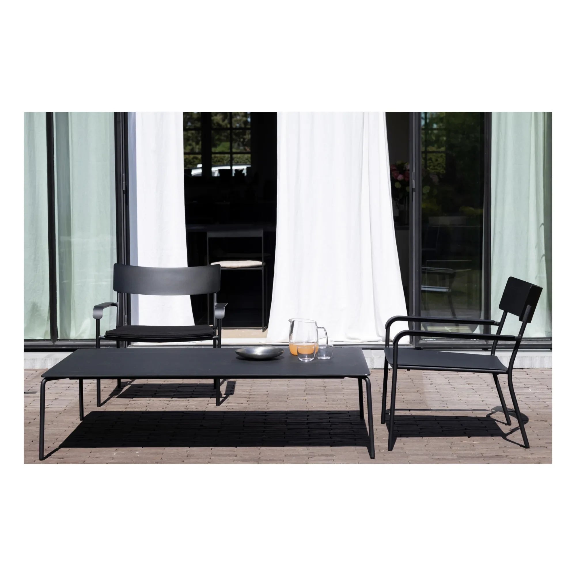 Serax - Mesa de centro de exterior August | Negro
