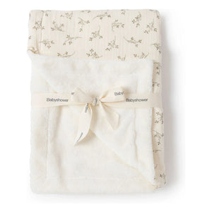 Baby shower - Manta entretiempo de olivo | Crudo