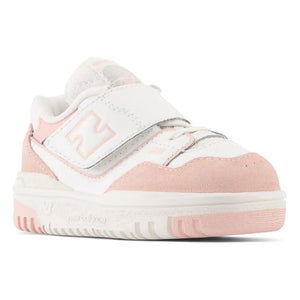 New Balance - Klasik Bağcıklı ve Cırt Cırtlı 550 Sneakers | Pudra Pembe