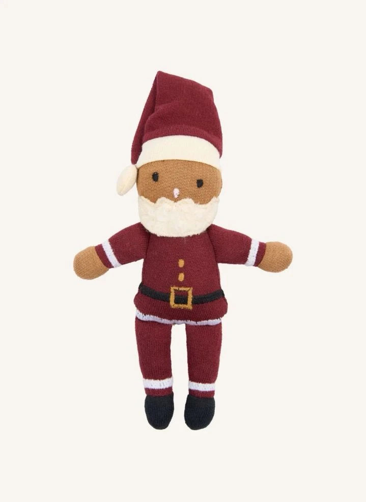 Fabelab - Figura navideña portátil de Papá Noel | Rojo