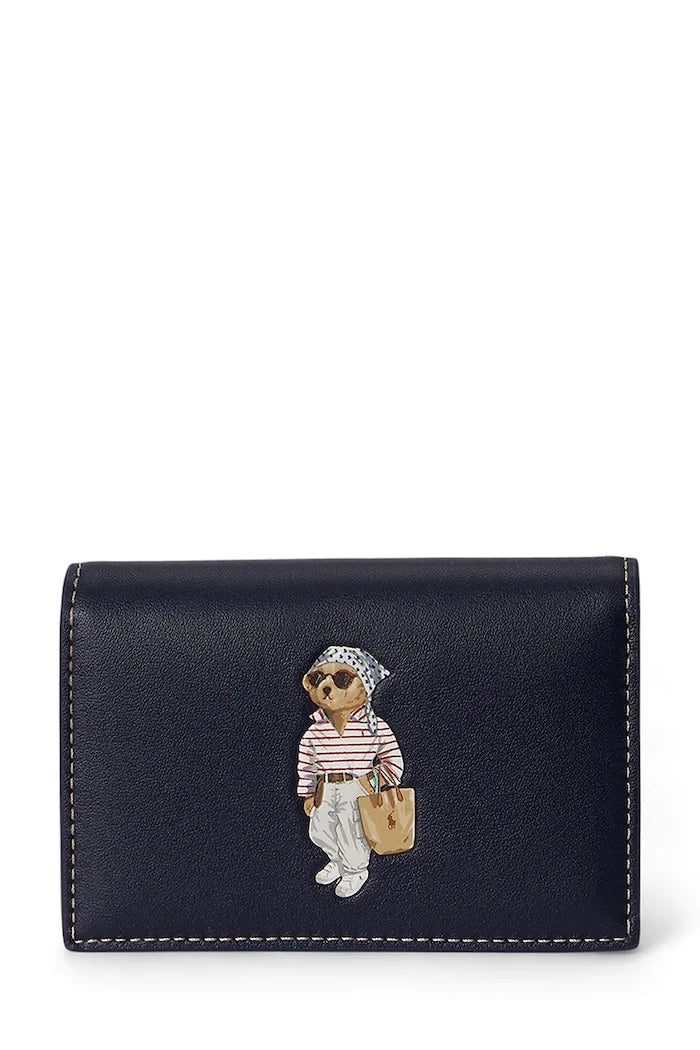 Cartera de cuero Polo Ralph Lauren para mujer