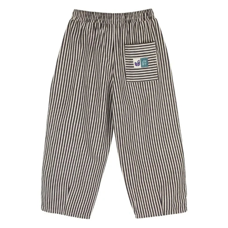Jenest - Çizgili Pantolon | Bordo