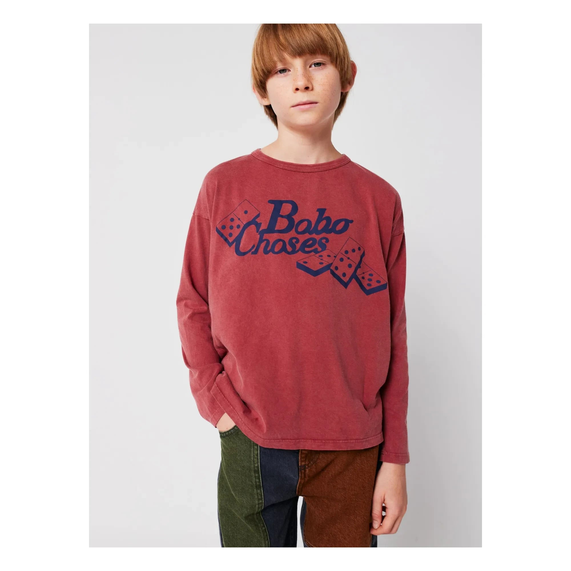 Bobo Choses - Dés Bobo Choses Camiseta de Algodón Orgánico | Marrón