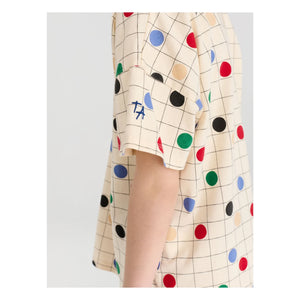 True Artist - Camiseta de algodón orgánico Circles | Beige
