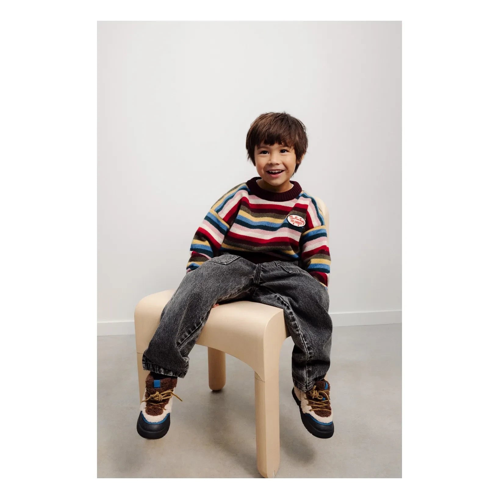 The New Society - Jersey Root confeccionado con fibras recicladas | Azul