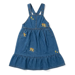 Hundred Pieces - Vestido Peto con Botas | Azul