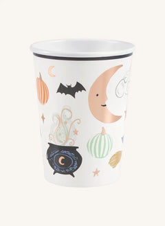 Meri Meri - Vasos de Halloween - Juego de 8