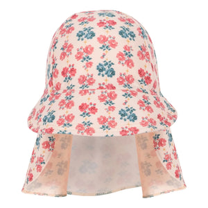 Konges Sløjd - Sombrero con estampado floral Manuca, fibra reciclada | Beige