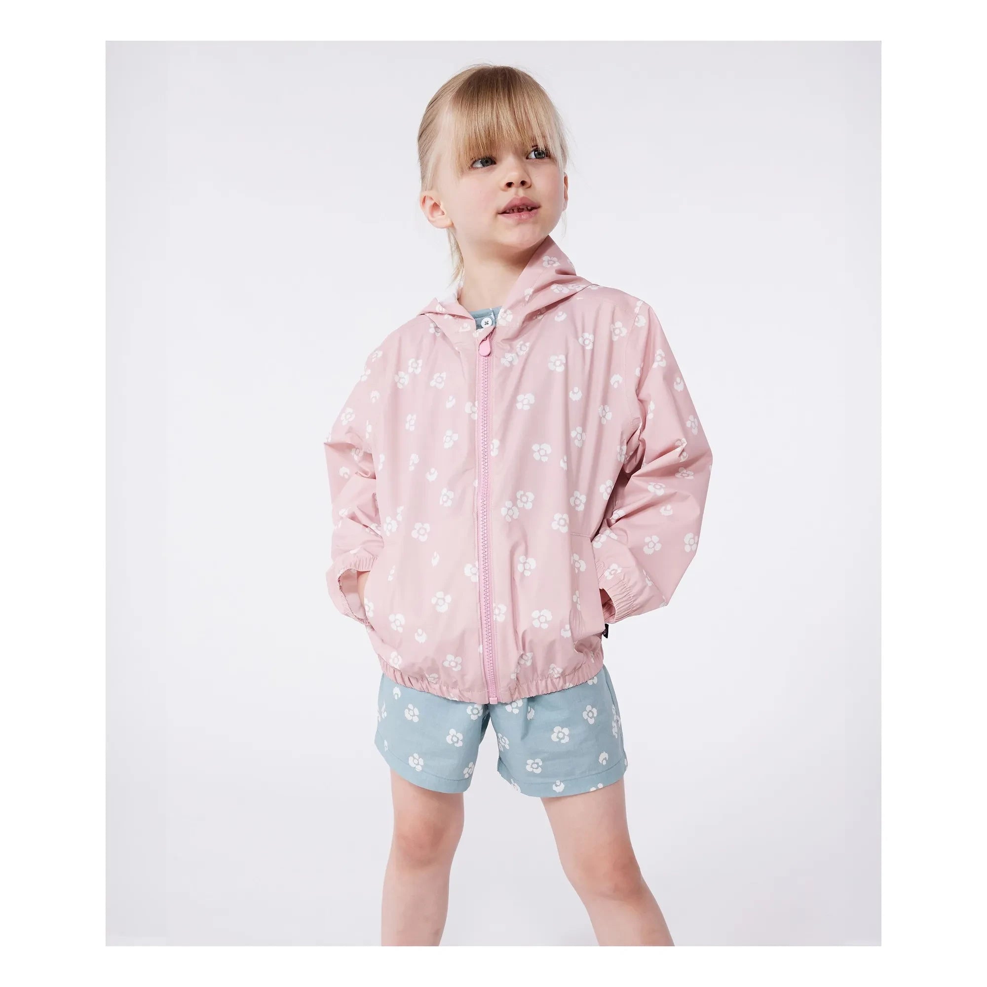 Petit Bateau - Chaqueta Bonzai de fibra reciclada | Rosa