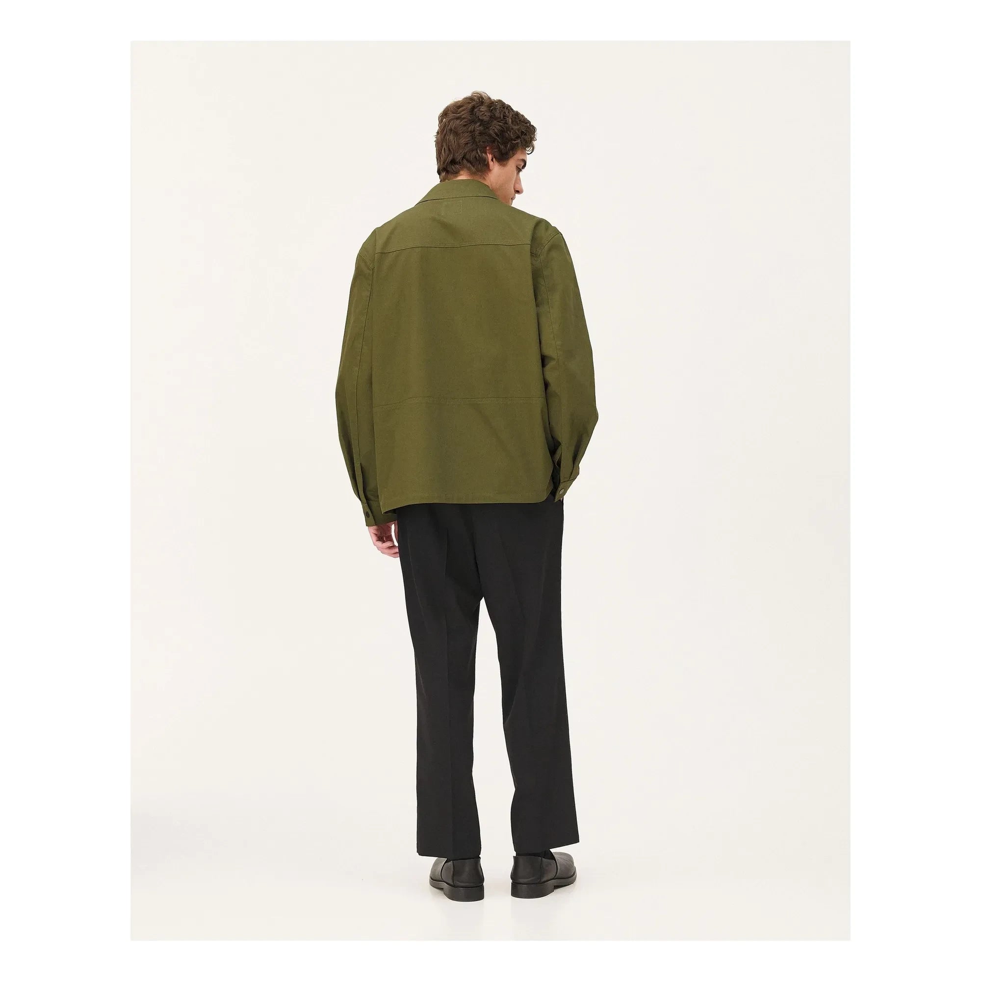 Noyoco - Chaqueta de Algodón Orgánico Vancouver | Verde Bosque
