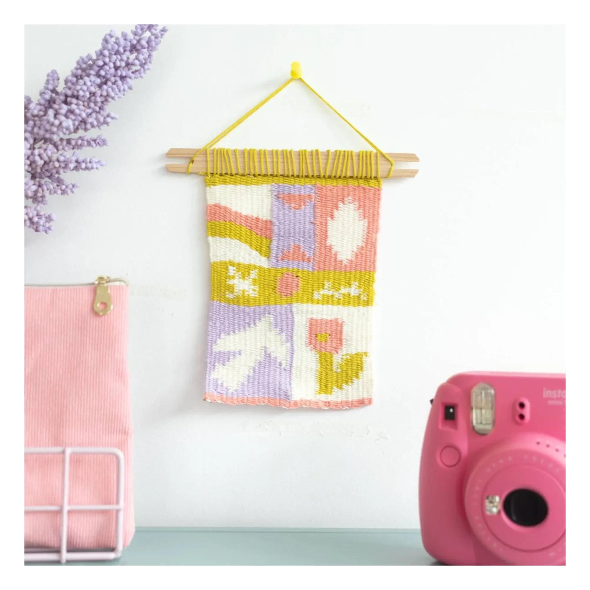 La Petite Épicerie - DIY Tapiz de pared Mon Tissage | Rojo Amapola