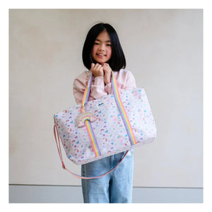 Mimi & Lula - Bolsa de fin de semana Unicornio | Rosa pálido