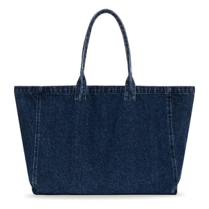Anine Bing - Leo Denim Tote Çanta | Mavi