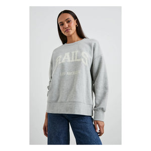 Rails - Sudadera The Varsity | Heather Gri