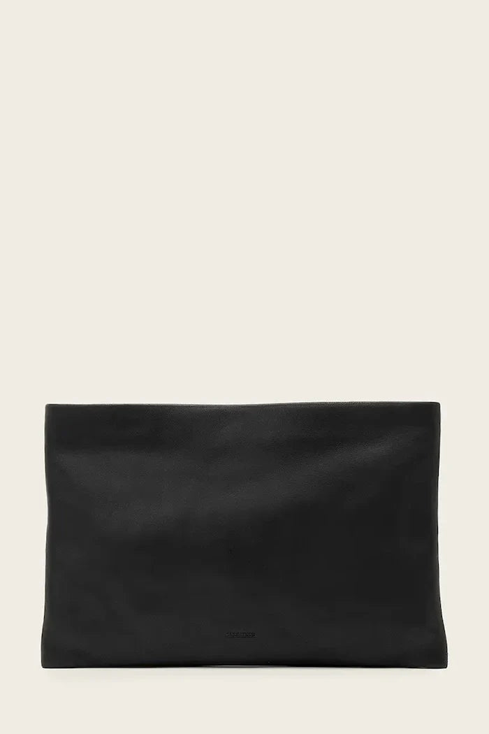 AllSaints clutch de piel BETTINA para mujer
