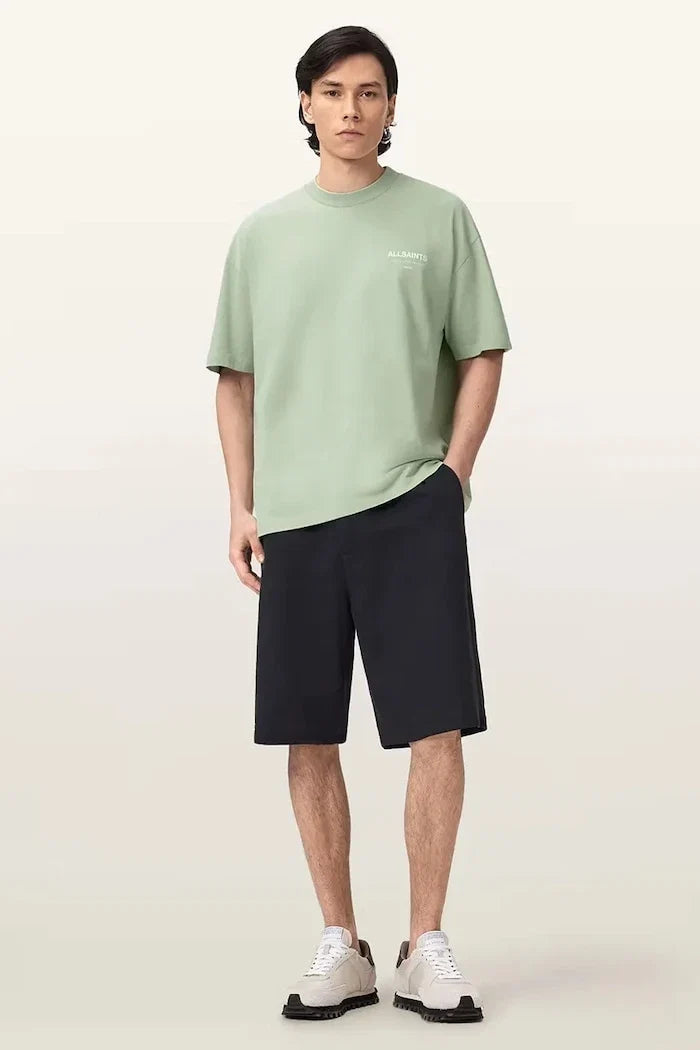 Camiseta extragrande de algodón para hombre AllSaints