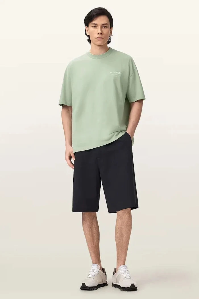Camiseta extragrande de algodón para hombre AllSaints