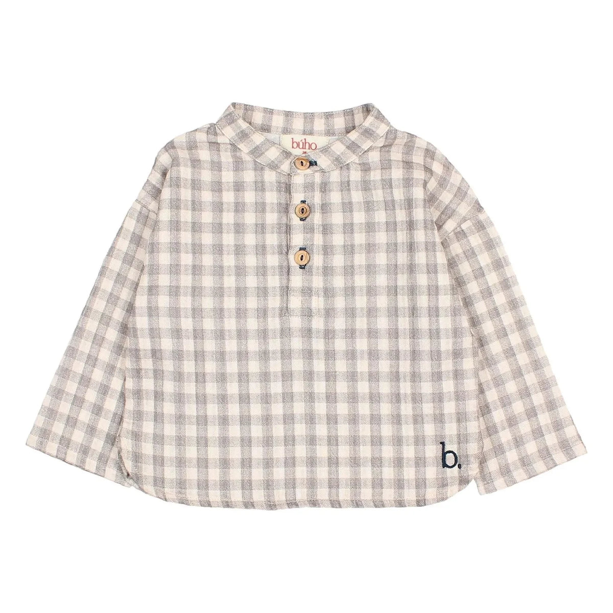 Búho - Kurta Vichy | Gris
