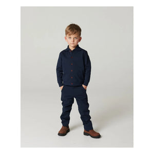 Copenhagen Colors - Pantalón chino elástico de algodón orgánico | Azul marino