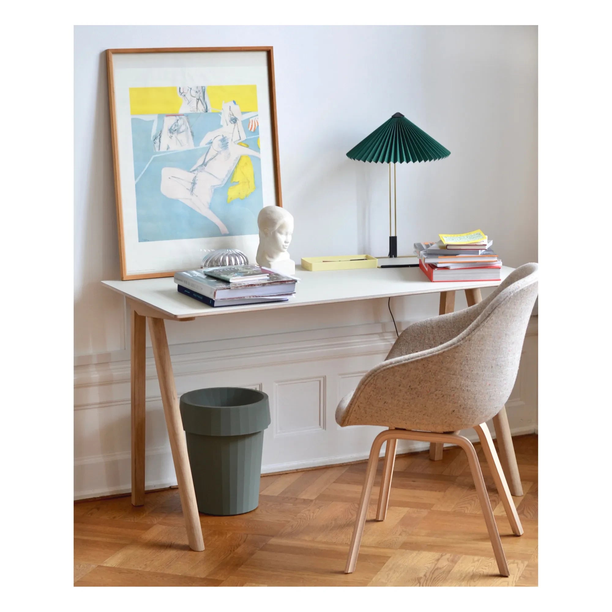 Hay - Cubo de Basura Shade | Verde almendra