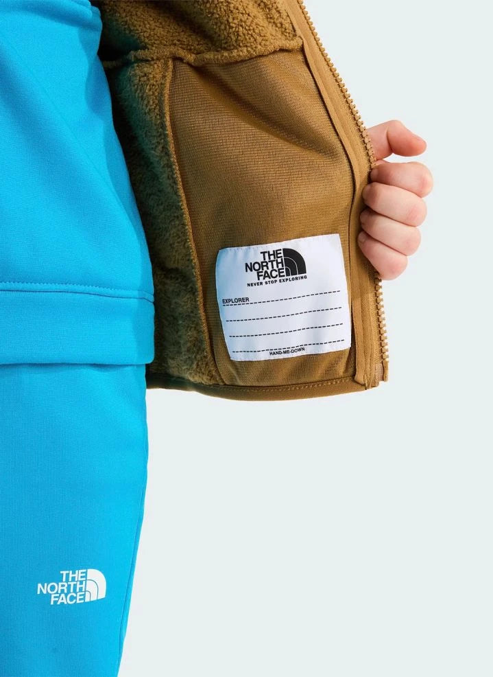 The North Face - Sudadera con capucha Teddy Campshire | Caramelo
