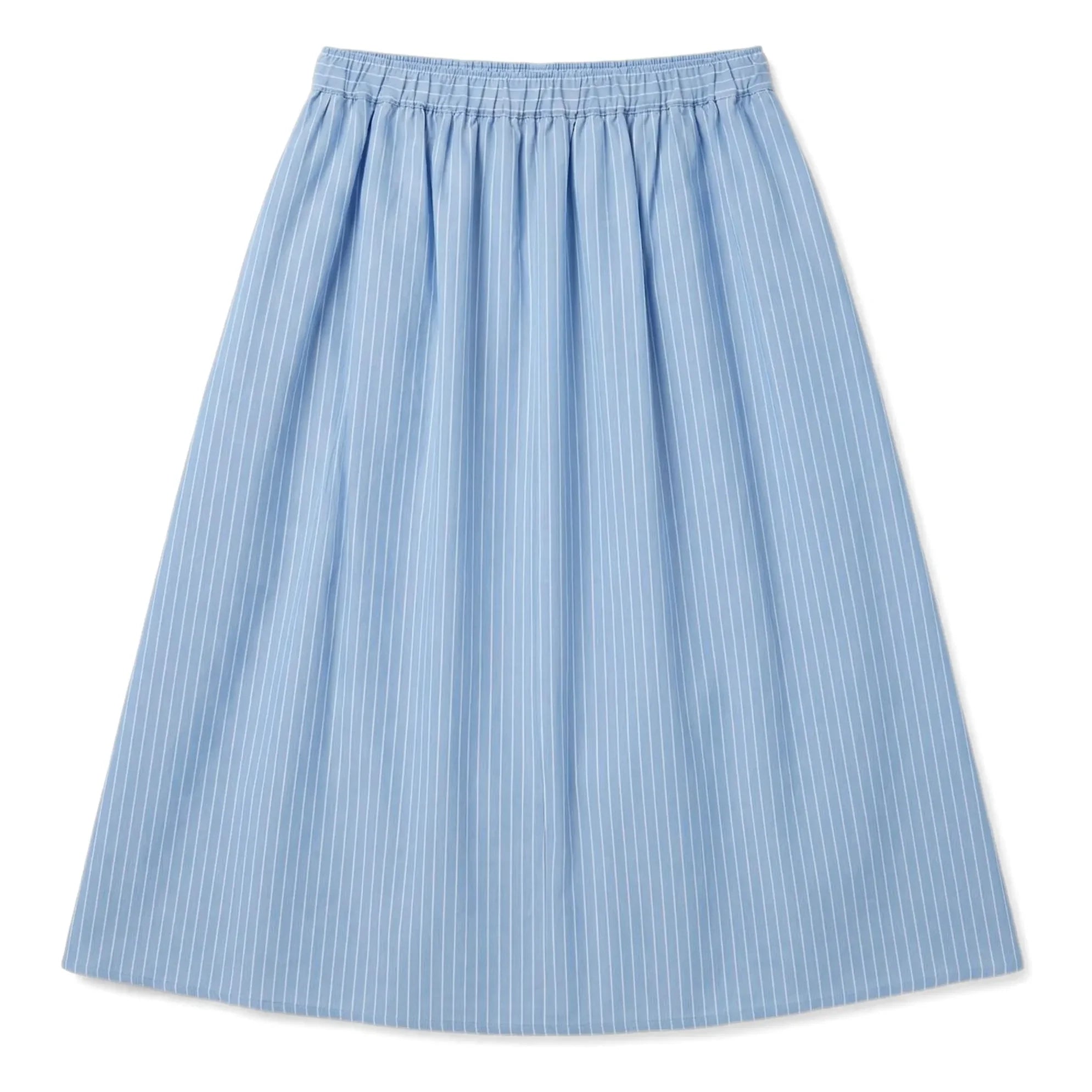 Smallable Woman - Falda de rayas Bruna | Azul claro