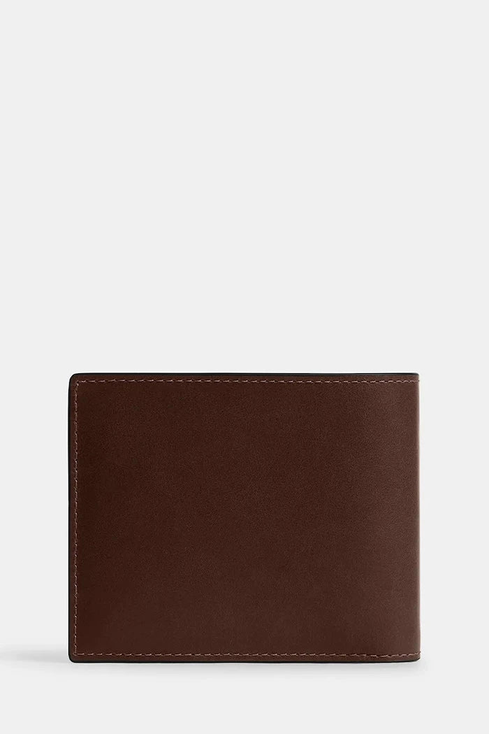 Cartera de cuero para hombre Coach