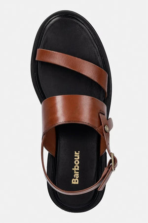 Sandalias Dakota de cuero Barbour para mujer