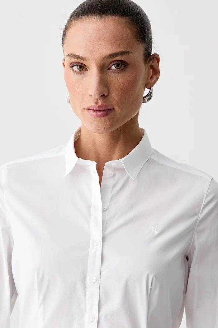 Camisa de mujer Marc O'Polo de algodón y elastano