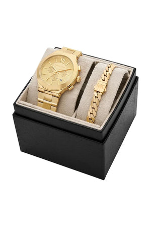 Set de reloj y pulsera Billie para hombre Michael Kors