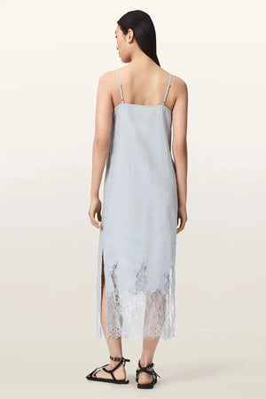 Vestido lencero de lino SAMIA de AllSaints