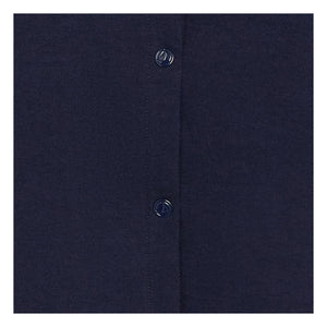 Petit Bateau - Cárdigan con cinturón de algodón orgánico | Azul marino